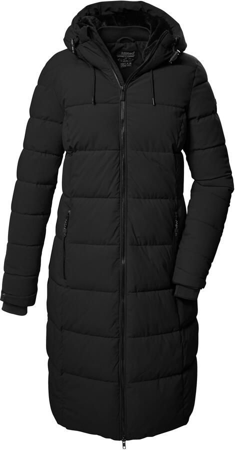 Killtec Gewatteerde jas KOW 56 WMN QLTD CT Winddichte waterafstotende winterjas met verstelbare capuchon - Foto 5