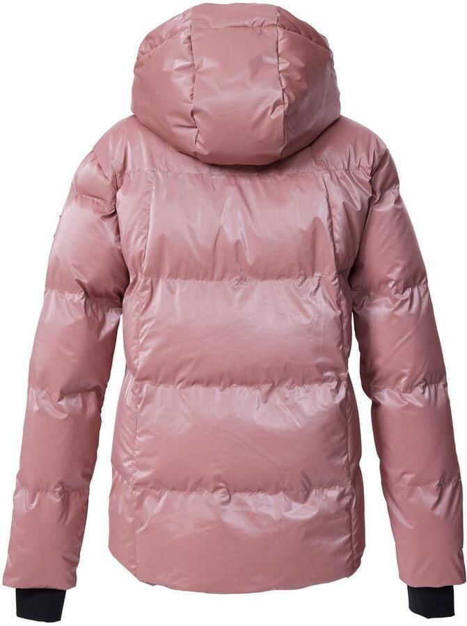 Killtec Gewatteerde jas KSW 210 GRLS QLTD JCKT Metallic look waterafstotend warm PFAs-vrij geïmpregneerd - Foto 3