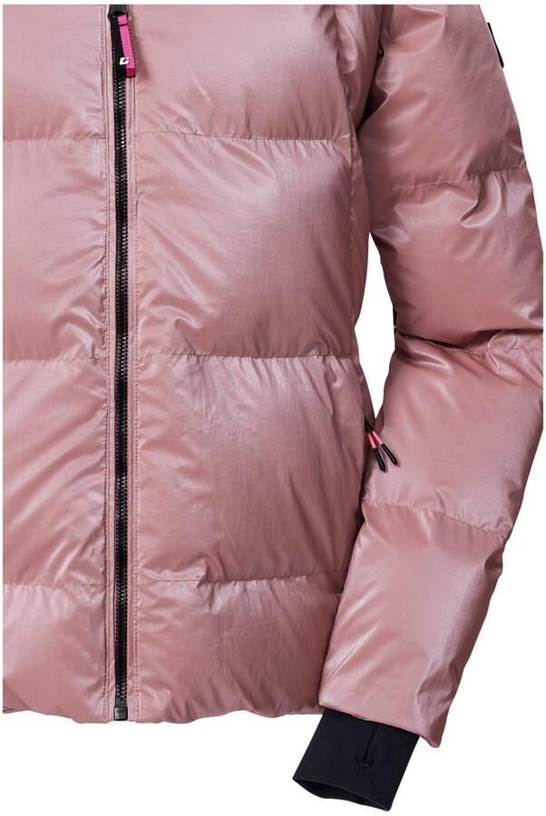 Killtec Gewatteerde jas KSW 210 GRLS QLTD JCKT Metallic look waterafstotend warm PFAs-vrij geïmpregneerd - Foto 5