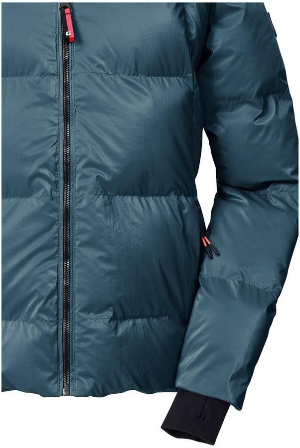 Killtec Gewatteerde jas KSW 210 GRLS QLTD JCKT Metallic look waterafstotend warm PFAs-vrij geïmpregneerd - Foto 4