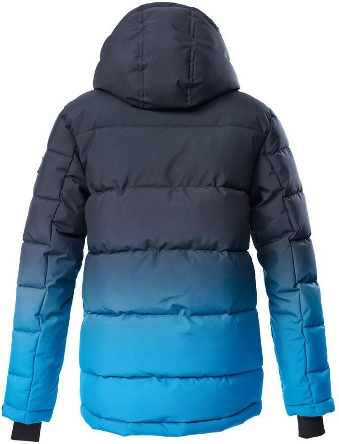 Killtec Gewatteerde jas KSW 252 MN QLTD JCKT Waterafstotende gewatteerde jas met capuchon sneeuwvanger en contrasterende details