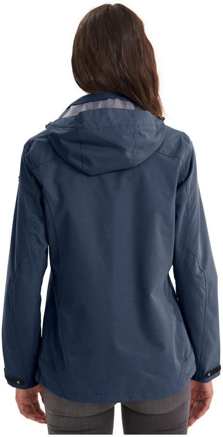 Killtec Outdoorjack Inkele Damesjas met afneembare capuchon wind- en waterdicht ademend - Foto 7