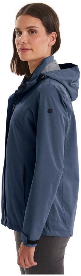 Killtec Outdoorjack Inkele Damesjas met afneembare capuchon wind- en waterdicht ademend - Foto 8