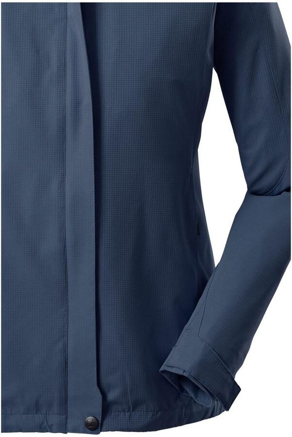 Killtec Outdoorjack Inkele Damesjas met afneembare capuchon wind- en waterdicht ademend - Foto 5