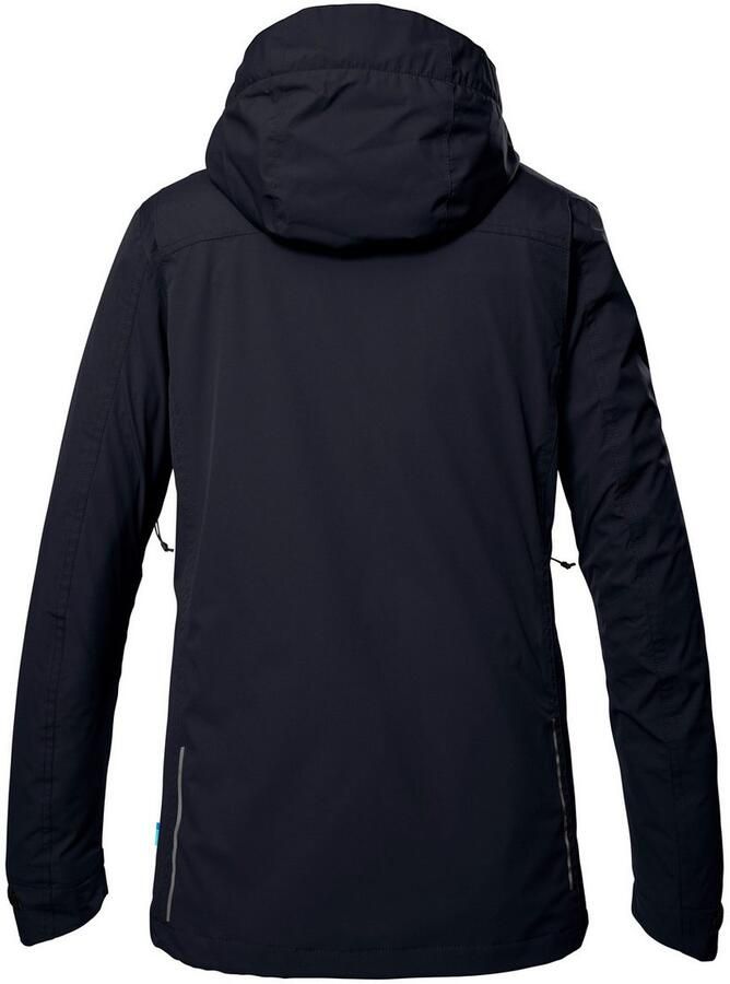 Killtec Outdoorjack KOS 11 WMN JCKT Waterdichte ademende damesjas met verstelbare capuchon - Foto 2