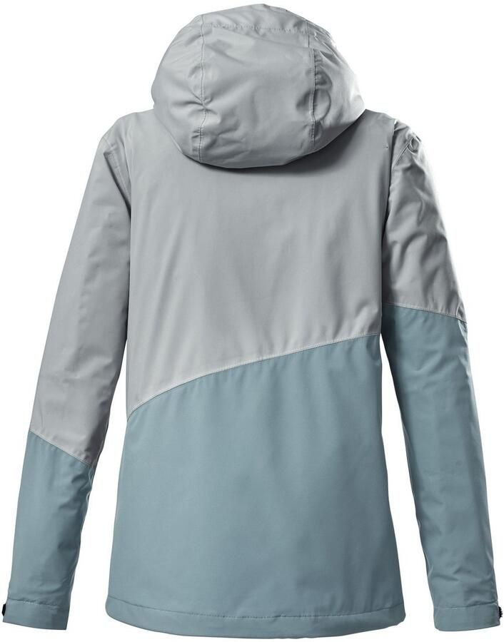 Killtec Outdoorjack KOS 206 GRLS JCKT Waterdichte ademende functionele jas met verstelbare pasvorm