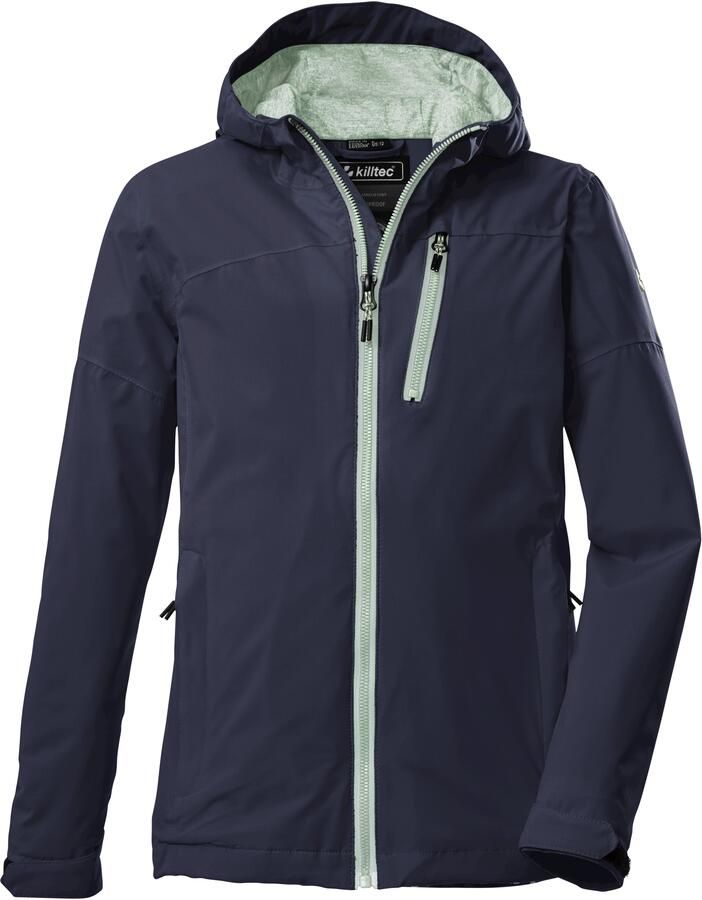 Killtec Outdoorjack KOS 208 GRLS JCKT Waterdichte kinderjas verstelbaar ritszakken kinbescherming - Foto 5