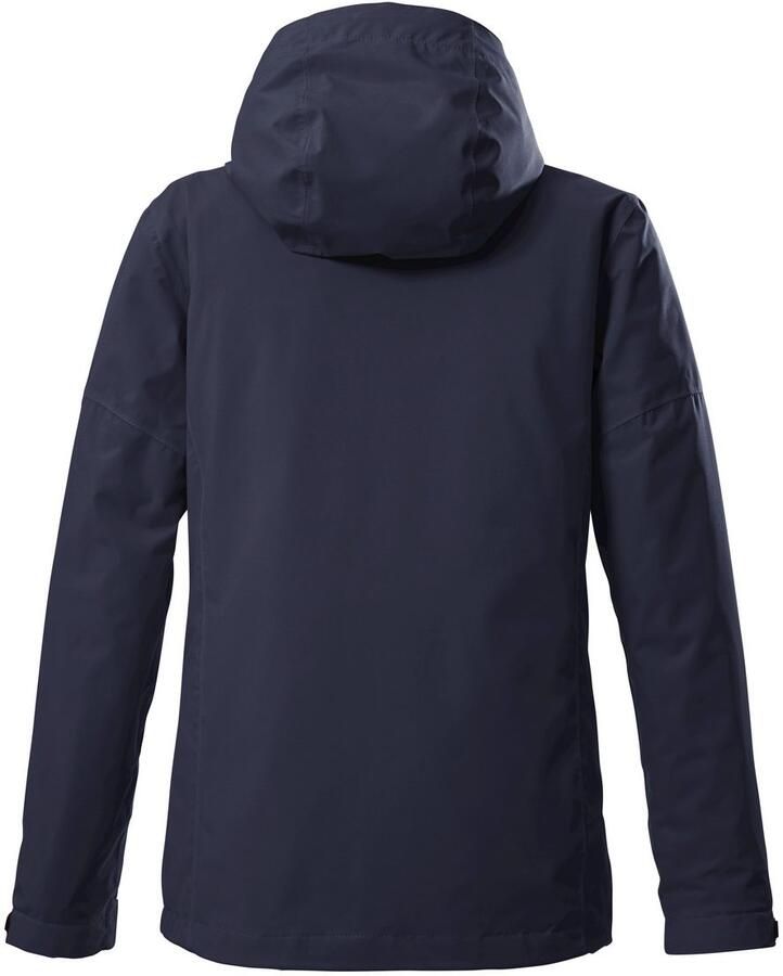 Killtec Outdoorjack KOS 208 GRLS JCKT Waterdichte kinderjas verstelbaar ritszakken kinbescherming