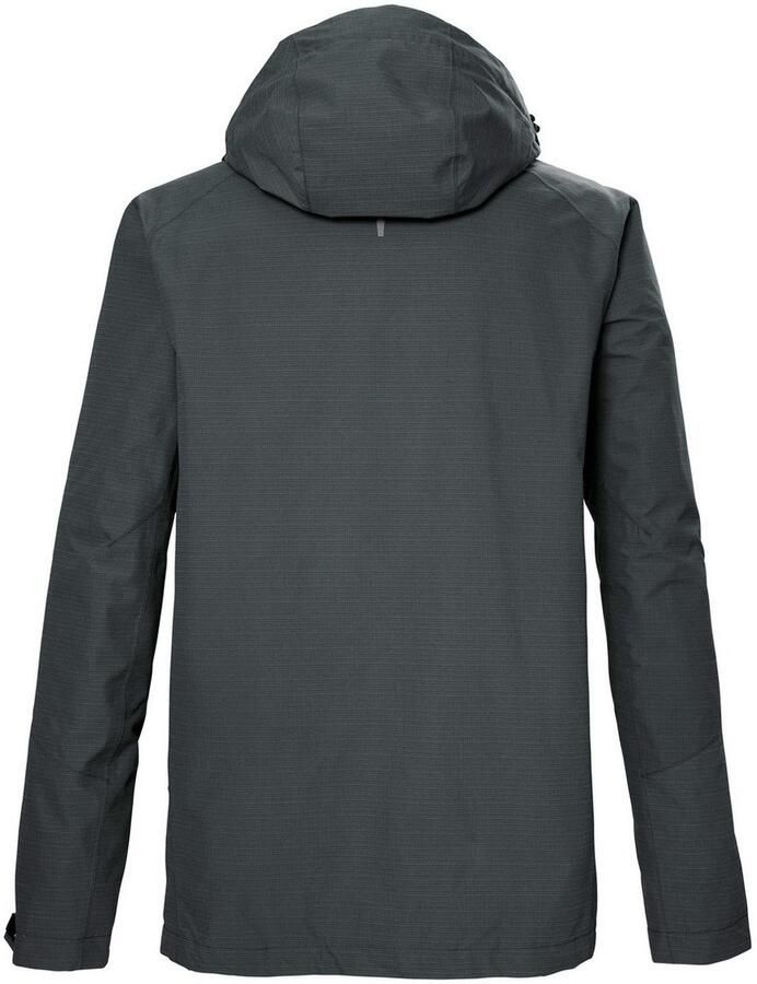 Killtec Outdoorjack KOS 256 MN JCKT Water- en winddichte herenjas ade d afneembare capuchon