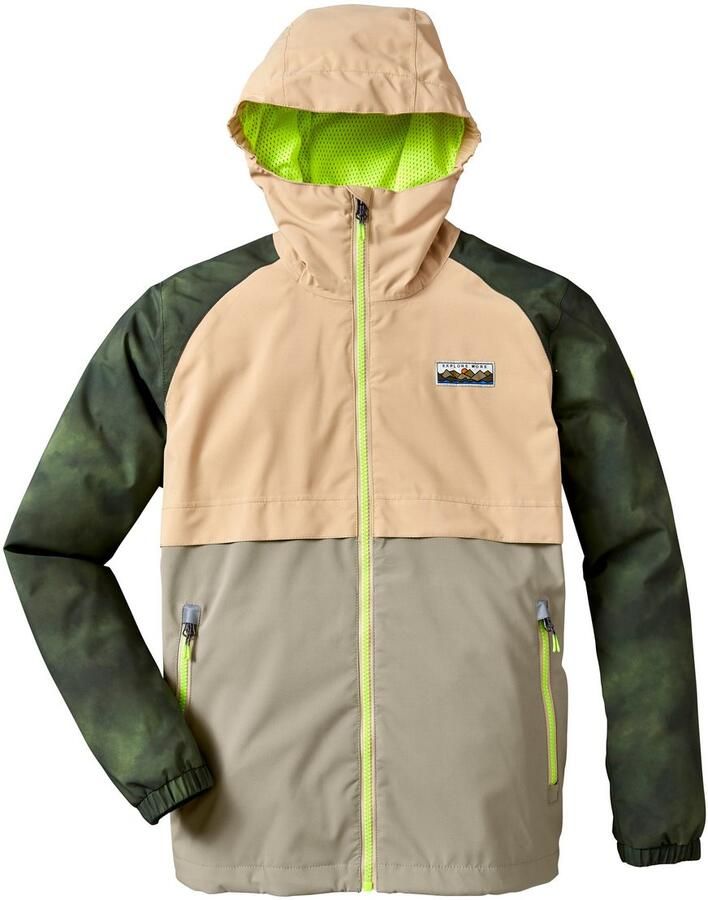 Killtec Outdoorjack KOS 280 BYS JCKT Waterdichte jongensjas verstelbare capuchon colourblock design - Foto 2