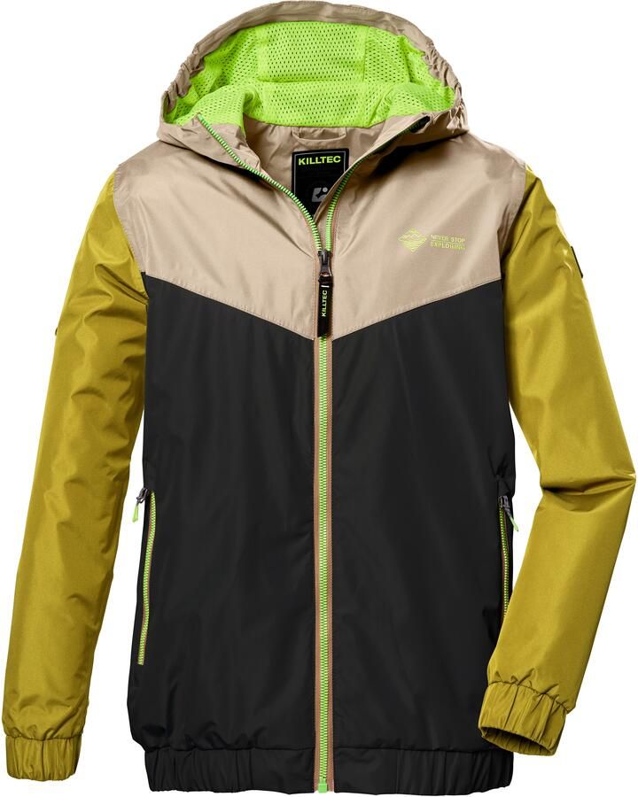 Killtec Outdoorjack KOS 288 BYS JCKT Waterdichte functionele jas met colourblock-design en capuchon - Foto 5