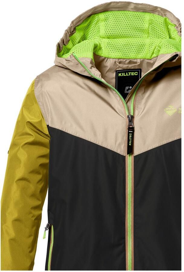 Killtec Outdoorjack KOS 288 BYS JCKT Waterdichte functionele jas met colourblock-design en capuchon - Foto 3