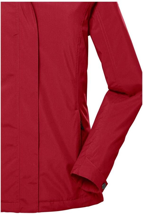 Killtec Outdoorjack KOS 42 WMN JCKT Water- u winddicht ademend capuchon afritsbaar mouw verstelbaar - Foto 4