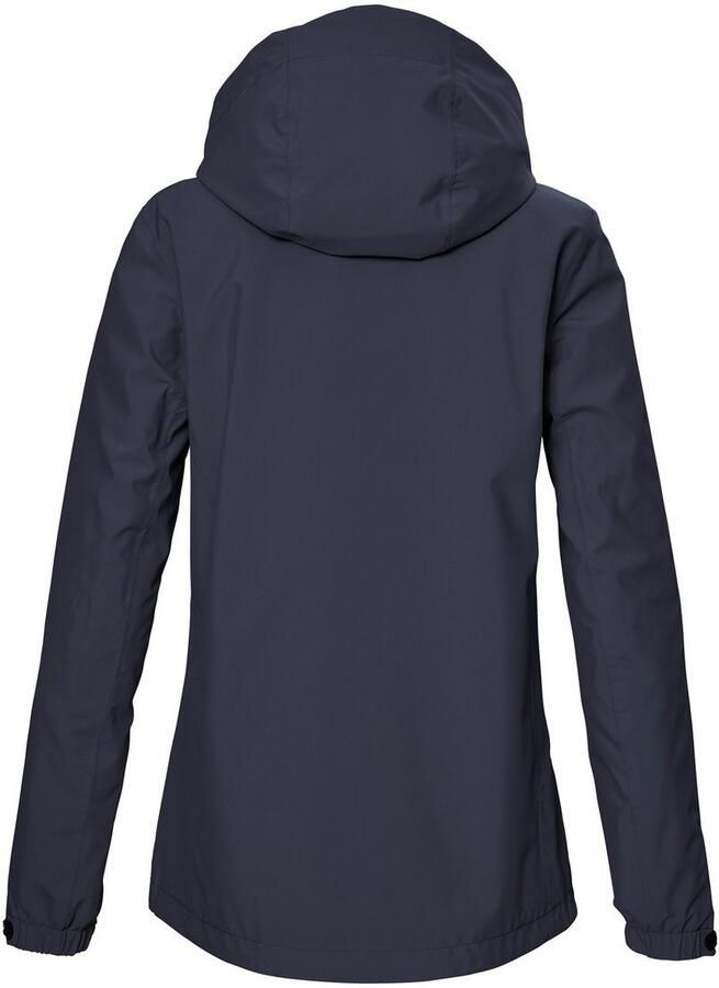 Killtec Outdoorjack KOS 51 WMN JCKT Damesjas: waterdicht ademend verstelbaar afneembare capuchon