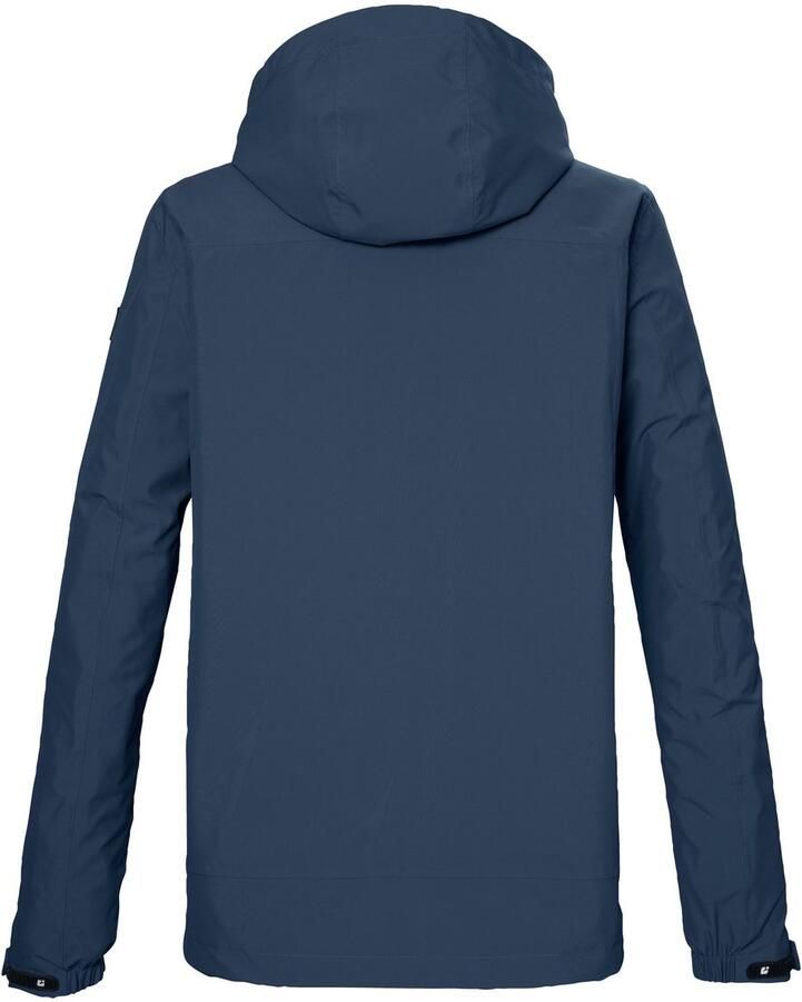 Killtec Outdoorjack KOS 52 MN JCKT Functionele jas: wind- en waterdicht ade d afneembare capuchon