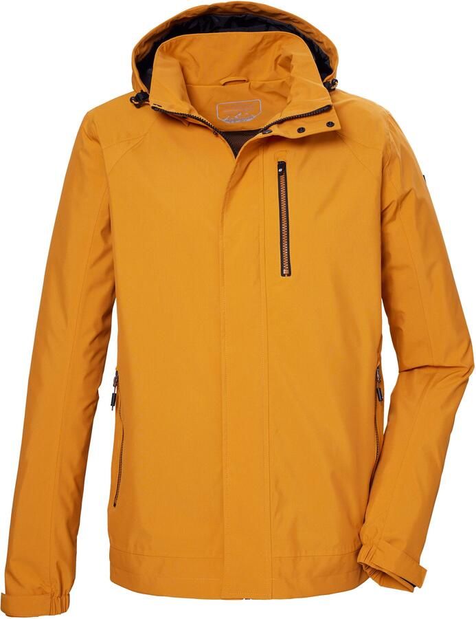 Killtec Outdoorjack KOS 52 MN JCKT Functionele jas: wind- en waterdicht ademend afneembare capuchon - Foto 2