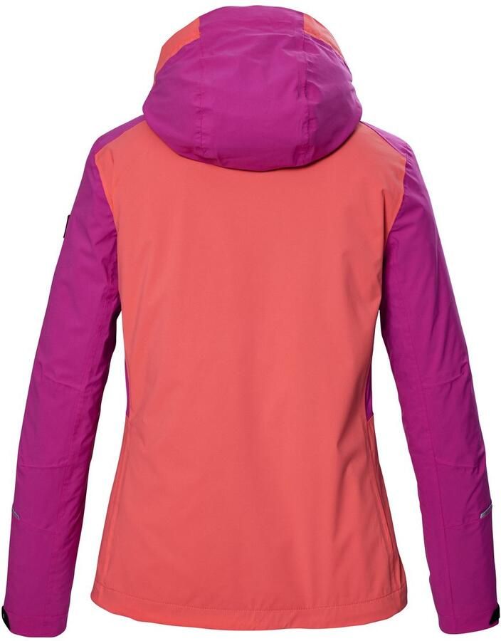 Killtec Outdoorjack KOS 83 WMN JCKT Damesjas: Colourblock waterdicht ademend - Foto 2