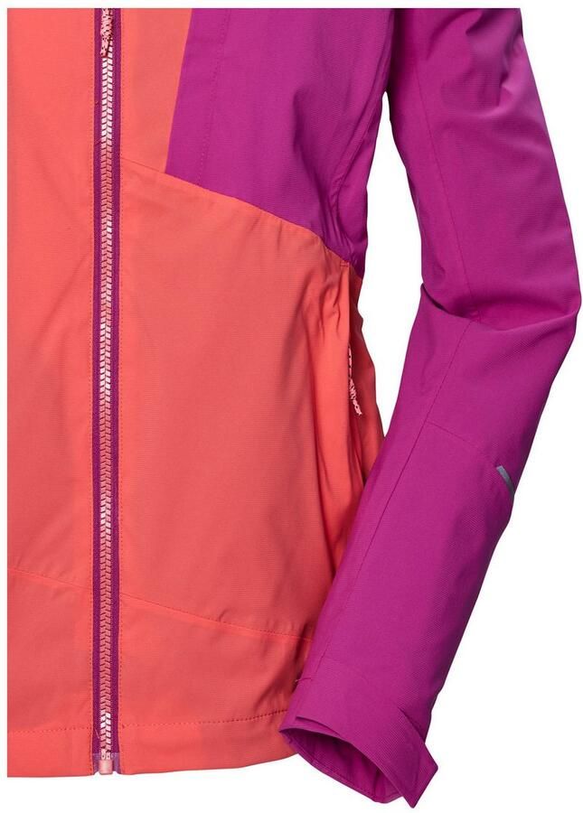 Killtec Outdoorjack KOS 83 WMN JCKT Damesjas: Colourblock waterdicht ademend - Foto 4