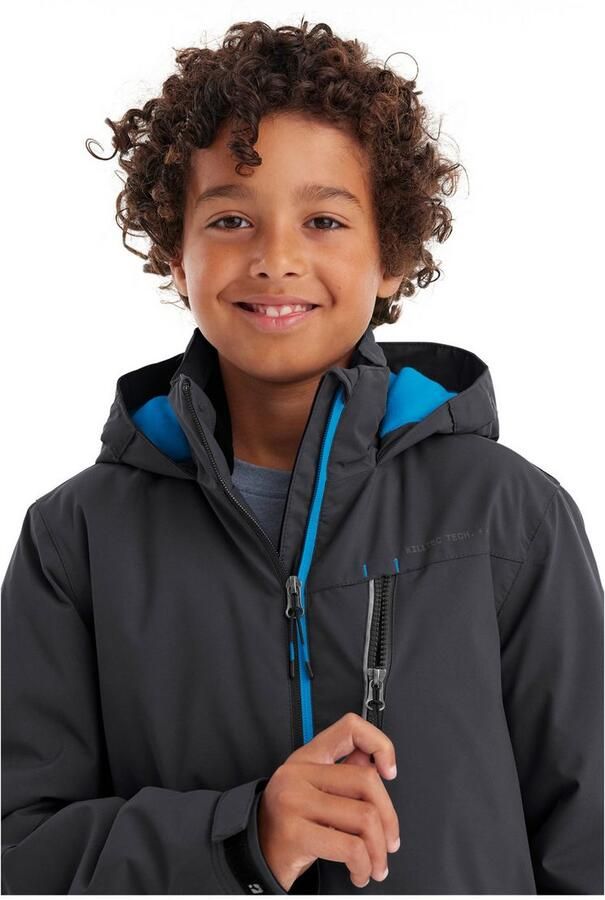 Killtec Outdoorjack KOW 159 BYS JCKT Water- en winddichte kinderwinterjas met fleecevoering - Foto 4