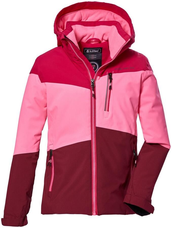Killtec Outdoorjack KOW 170 GRLS JCKT Functionele jack met capuchon en sneeuwvang waterdicht - Foto 2