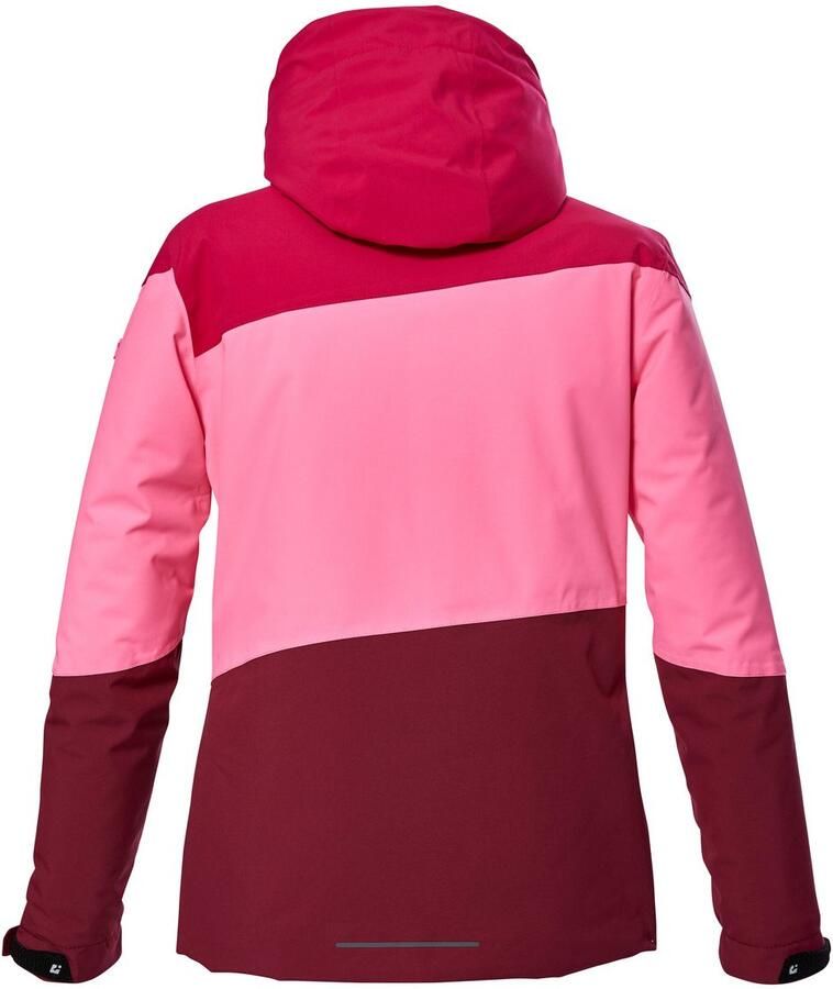 Killtec Outdoorjack KOW 170 GRLS JCKT Functionele jack met capuchon en sneeuwvang waterdicht