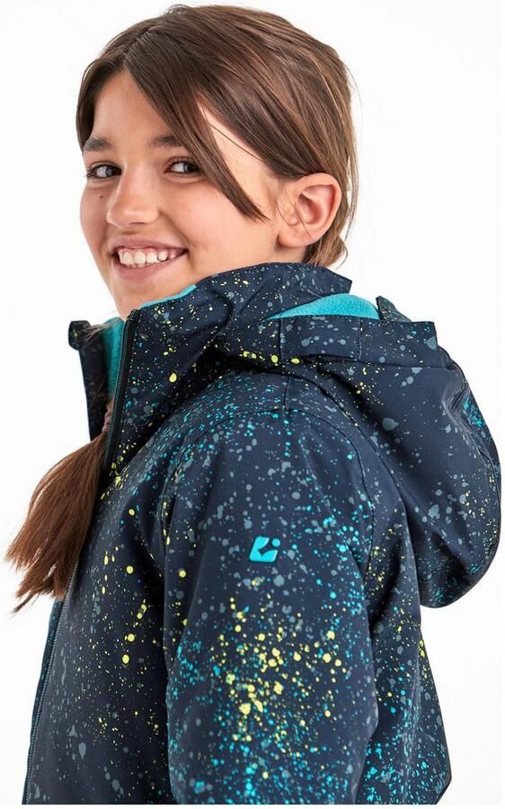 Killtec Outdoorjack KOW 197 GRLS JCKT Waterdicht ademend verstelbaar fleece-voering PFAS-vrij - Foto 7