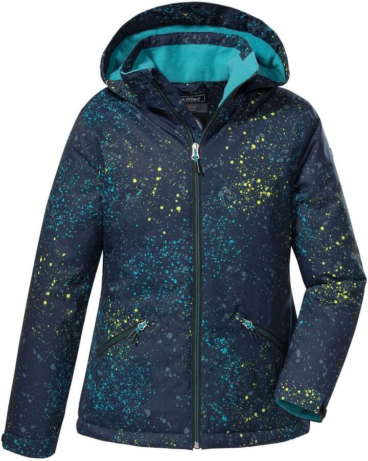 Killtec Outdoorjack KOW 197 GRLS JCKT Waterdicht ademend verstelbaar fleece-voering PFAS-vrij - Foto 2