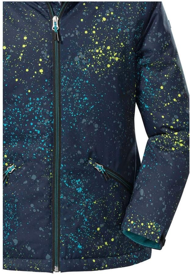 Killtec Outdoorjack KOW 197 GRLS JCKT Waterdicht ademend verstelbaar fleece-voering PFAS-vrij - Foto 5