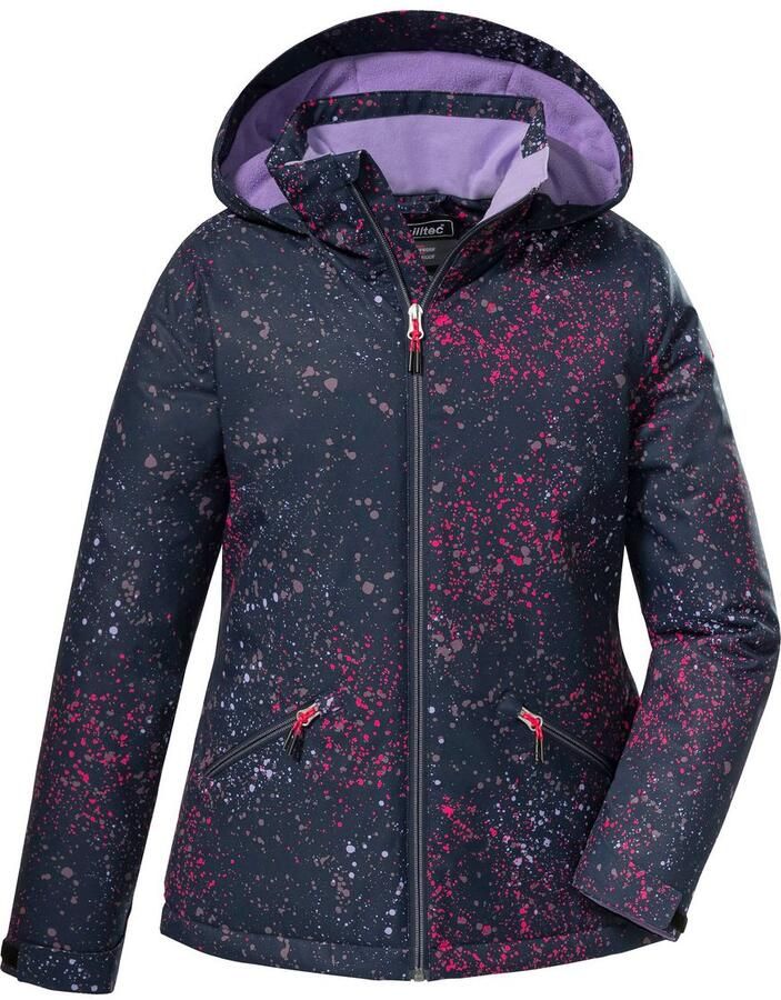Killtec Outdoorjack KOW 197 GRLS JCKT Waterdicht ademend verstelbaar fleece-voering PFAS-vrij - Foto 2