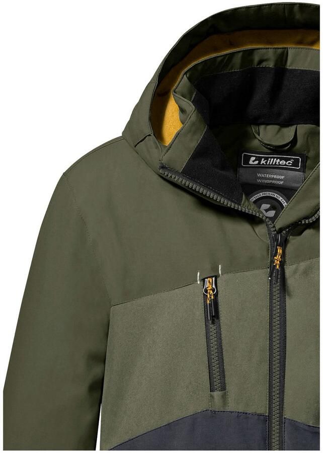 Killtec Outdoorjack KOW 204 BYS JCKT Waterdichte ade de winterjas met verstelbare capuchon - Foto 4