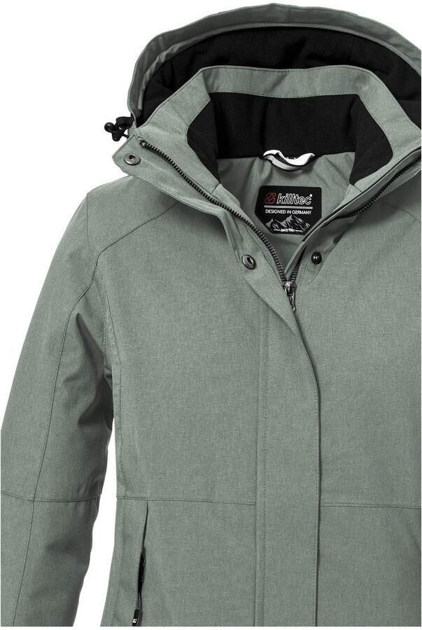 Killtec Outdoorjack KOW 37 WMN JCKT Waterdichte dames functionele jas met afneembare capuchon - Foto 4
