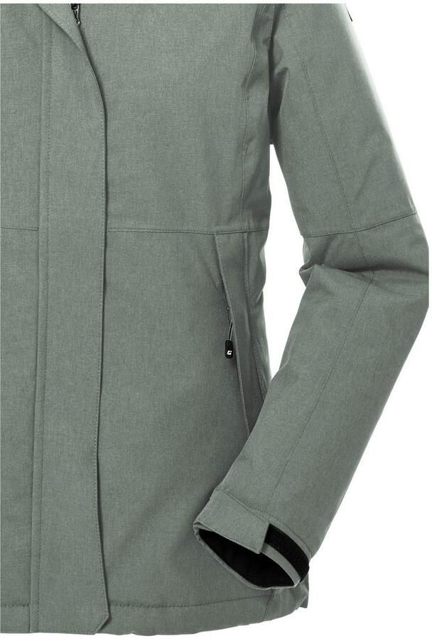 Killtec Outdoorjack KOW 37 WMN JCKT Waterdichte dames functionele jas met afneembare capuchon - Foto 3