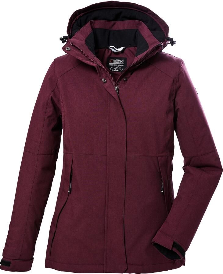 Killtec Outdoorjack KOW 37 WMN JCKT Waterdichte dames functionele jas met afneembare capuchon - Foto 4