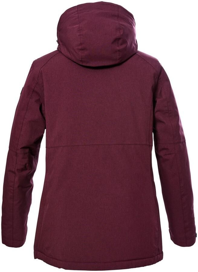 Killtec Outdoorjack KOW 37 WMN JCKT Waterdichte dames functionele jas met afneembare capuchon