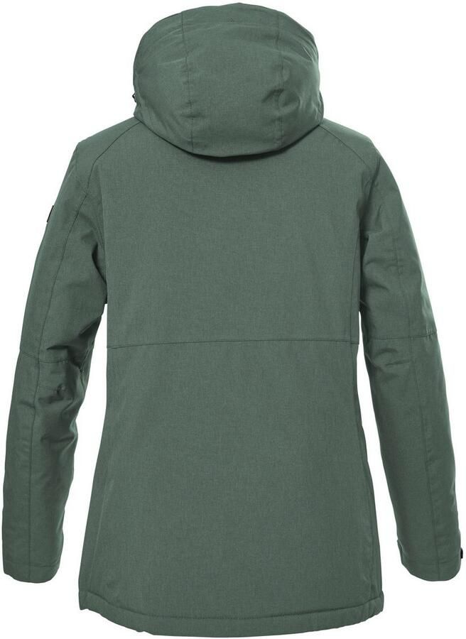 Killtec Outdoorjack KOW 37 WMN JCKT Waterdichte dames functionele jas met afneembare capuchon