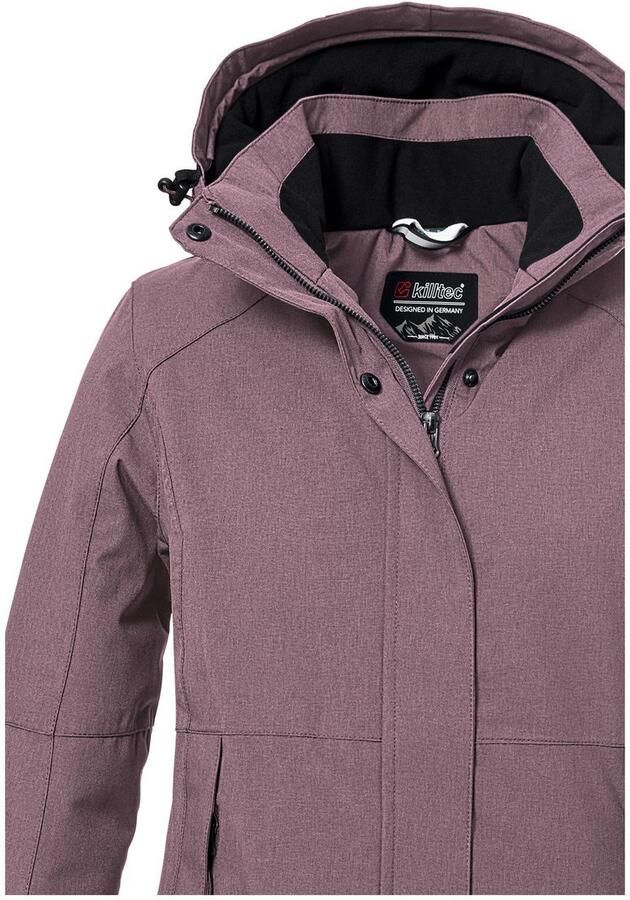 Killtec Outdoorjack KOW 37 WMN JCKT Waterdichte dames functionele jas met afneembare capuchon - Foto 3