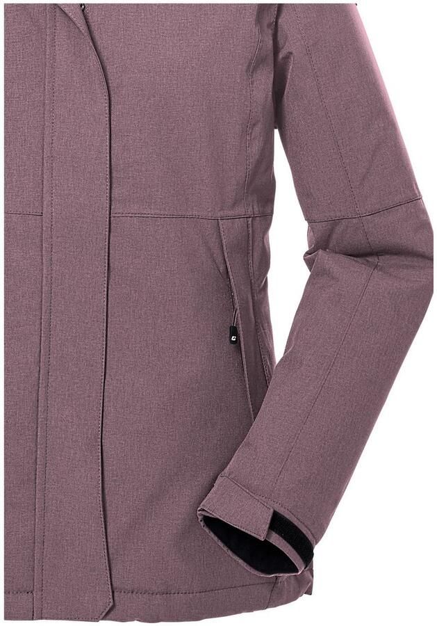 Killtec Outdoorjack KOW 37 WMN JCKT Waterdichte dames functionele jas met afneembare capuchon - Foto 4