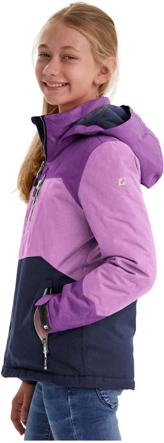 Killtec Outdoorjack Lynge GRLS JCKT B Waterdichte winterjas met capuchon fleece verstelbare mouwen - Foto 10
