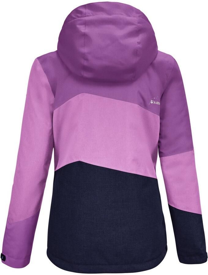 Killtec Outdoorjack Lynge GRLS JCKT B Waterdichte winterjas met capuchon fleece verstelbare mouwen - Foto 2