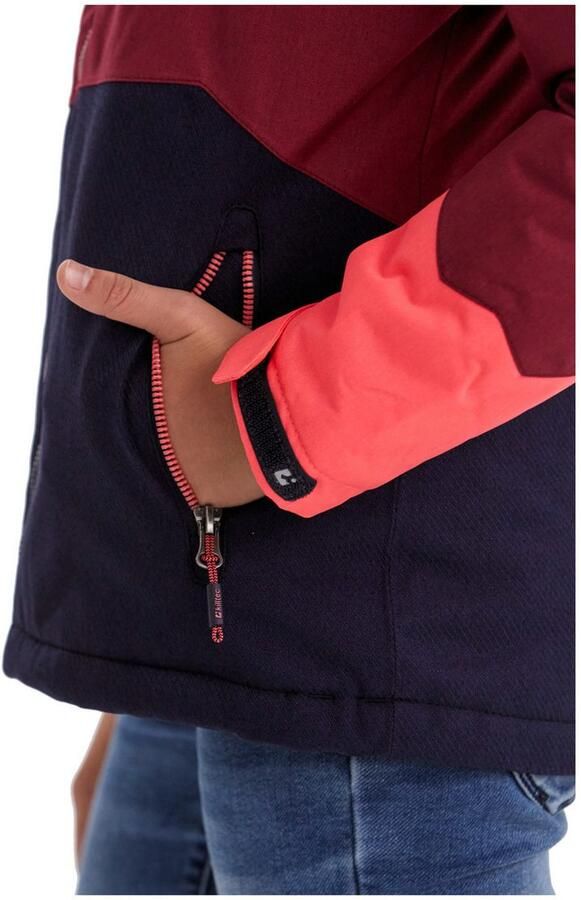 Killtec Outdoorjack Lynge GRLS JCKT B Waterdichte winterjas met capuchon fleece verstelbare mouwen - Foto 6