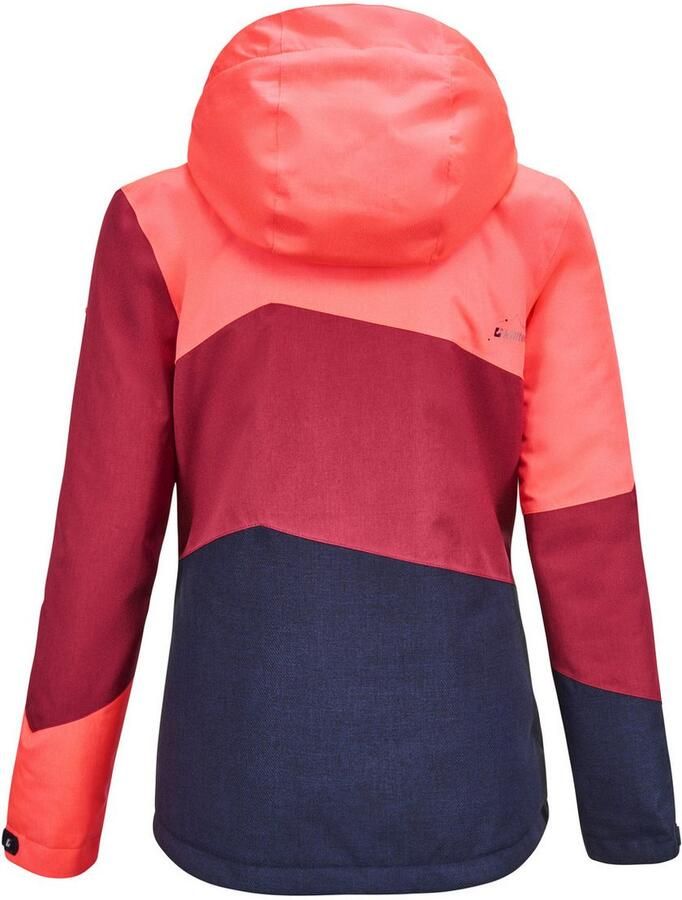 Killtec Outdoorjack Lynge GRLS JCKT B Waterdichte winterjas met capuchon fleece verstelbare mouwen