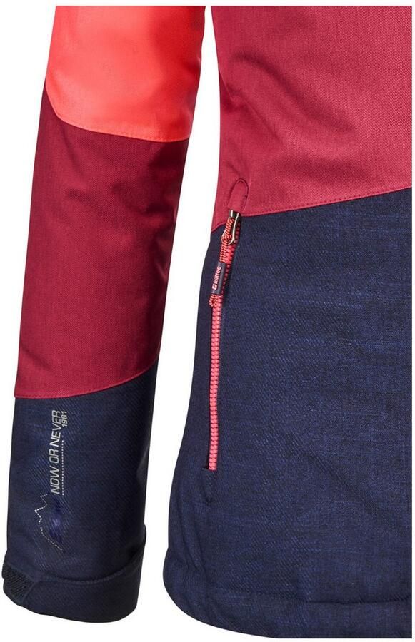 Killtec Outdoorjack Lynge GRLS JCKT B Waterdichte winterjas met capuchon fleece verstelbare mouwen - Foto 4