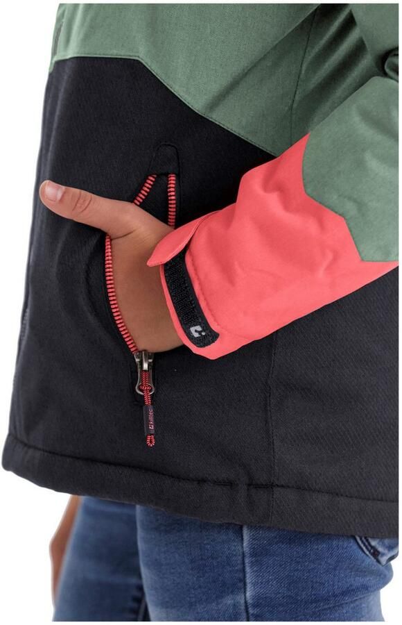 Killtec Outdoorjack Lynge GRLS JCKT B Waterdichte winterjas met capuchon fleece verstelbare mouwen - Foto 7