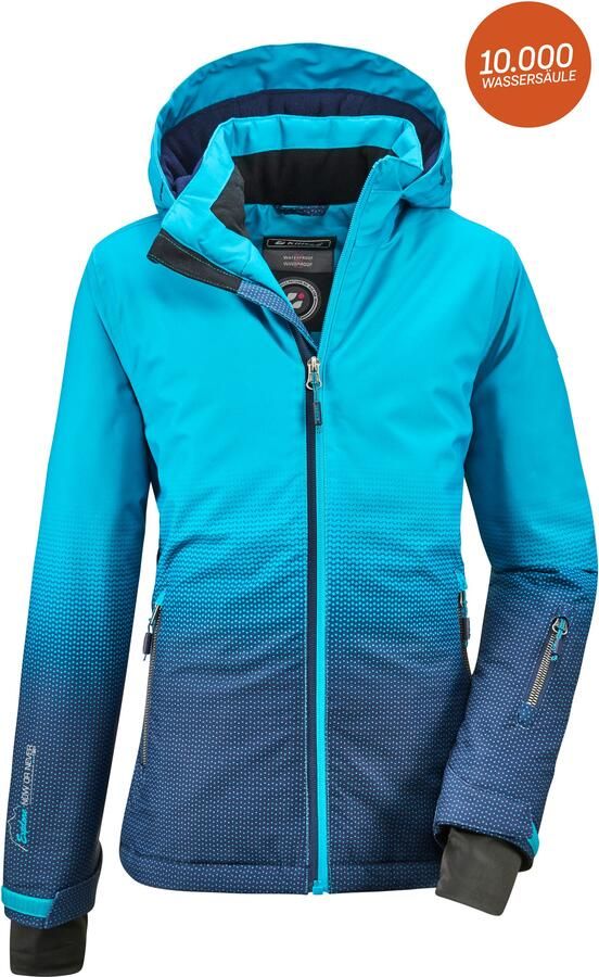 Killtec Outdoorjack Lynge GRLS JCKT E Meisjesjas waterdicht winddicht 10.000 mm waterkolom - Foto 4