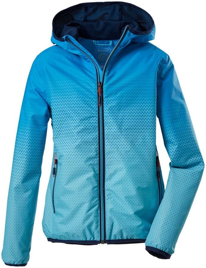 Killtec Outdoorjack Lyse GRLS JCKT A Lichtgewicht meisjes functionele jas van waterdicht opvouwbaar - Foto 3