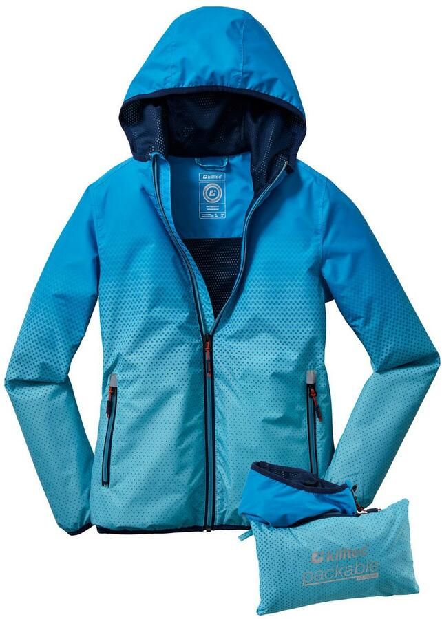 Killtec Outdoorjack Lyse GRLS JCKT A Lichtgewicht meisjes functionele jas van waterdicht opvouwbaar - Foto 4
