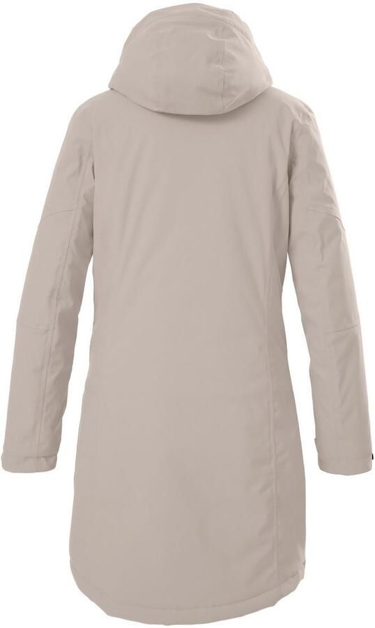 Killtec Parka Dames functionele parka Waterdichte ademende damesparka met afneembare capuchon - Foto 4