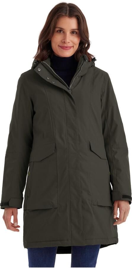 Killtec Parka Dames functionele parka Waterdichte ademende damesparka met afneembare capuchon - Foto 7