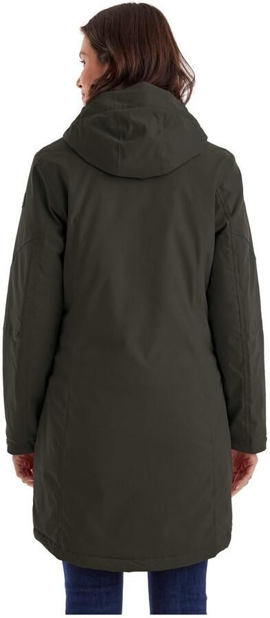 Killtec Parka Dames functionele parka Waterdichte ademende damesparka met afneembare capuchon - Foto 6