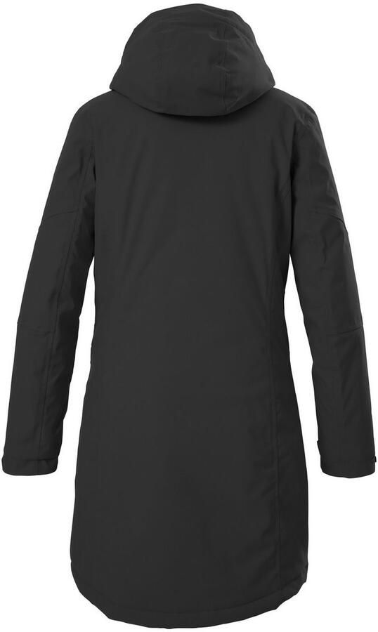 Killtec Parka Dames functionele parka Waterdichte ademende damesparka met afneembare capuchon - Foto 4